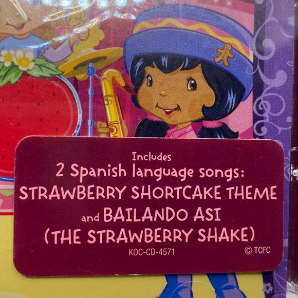 Strawberry Shortcake Rockaberry Roll Audio CD Sealed Children’s Music - Picture 2 of 11